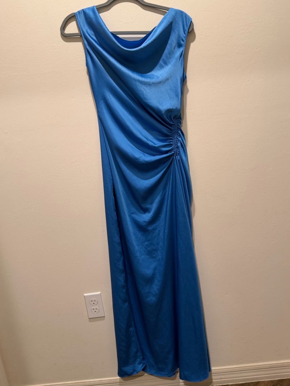 A.L.C. Ophelia Sleeveless Draped Maxi Dress - Picture 4 of 6